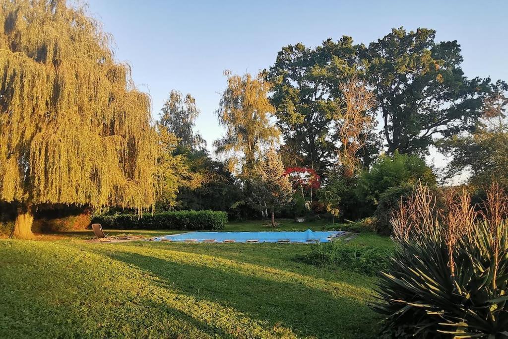 La Villa Du Lac A Mesnil Saint Pere מראה חיצוני תמונה